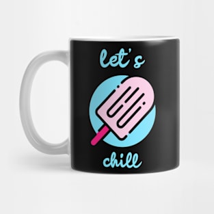 Let's Chill Popsicle Summer Outfit Mug